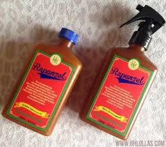 Na imagem mostra o produto "Tônico do Crescimento Rapunzel" que é o nosso te